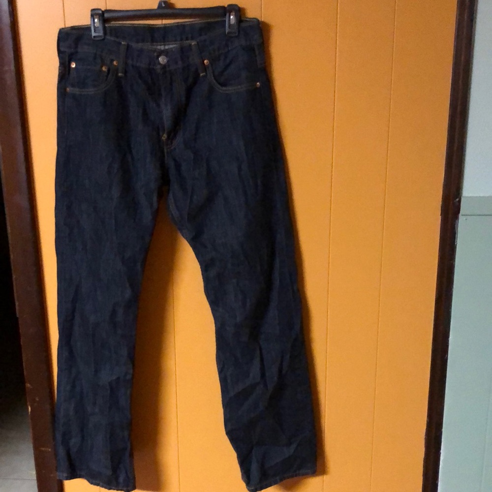Levi 569 blue jeans